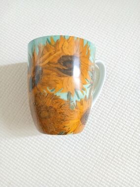 Van Gogh porcelain mug, Sunflowers, Mc Intosh, mint, rare